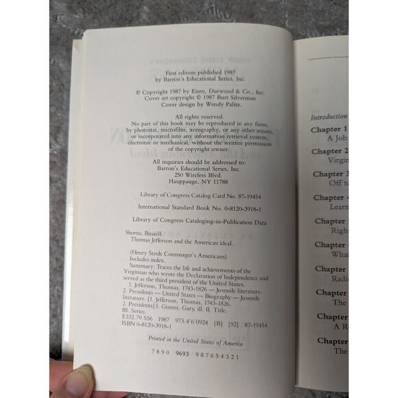 Thomas Jefferson and the American Ideal by Russell Shorto (1987, Trade... - Picture 3 of 9